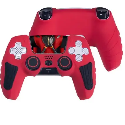 Funda de silicona para mando Dualsense PS5 + funda de joysticks + cubierta protectora del táctil's photo #4