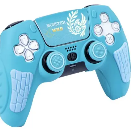 Funda de silicona para mando Dualsense PS5 + funda de joysticks + cubierta protectora del táctil's photo #3