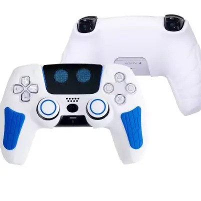 Funda de silicona para mando Dualsense PS5 + funda de joysticks + cubierta protectora del táctil's photo #1
