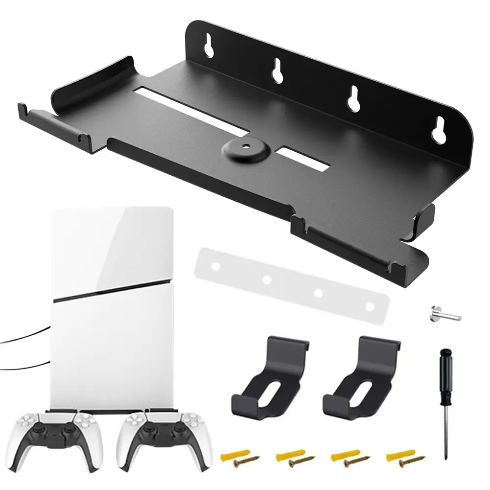 Soporte colgante de pared para PS5 edición Slim Digital y de Disco — imagen 2