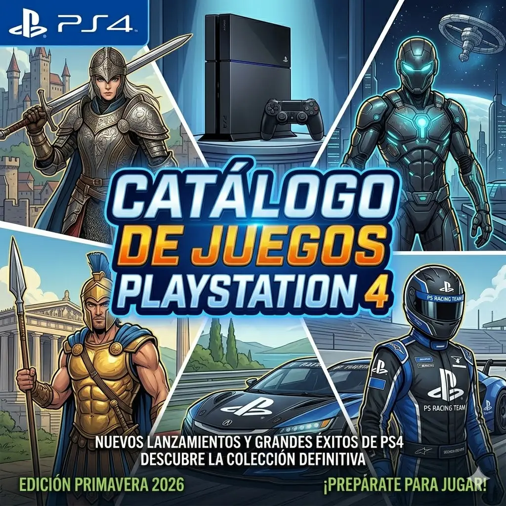 Imagen de Catálogo de juegos PS4